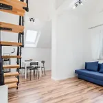 Blekitna Apartment With Mezzanine